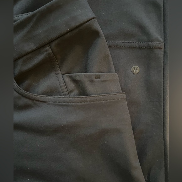 Lululemon New Venture Trouser Pique Fabric Classic Navy Men's Size 40 - Picture 5 of 5